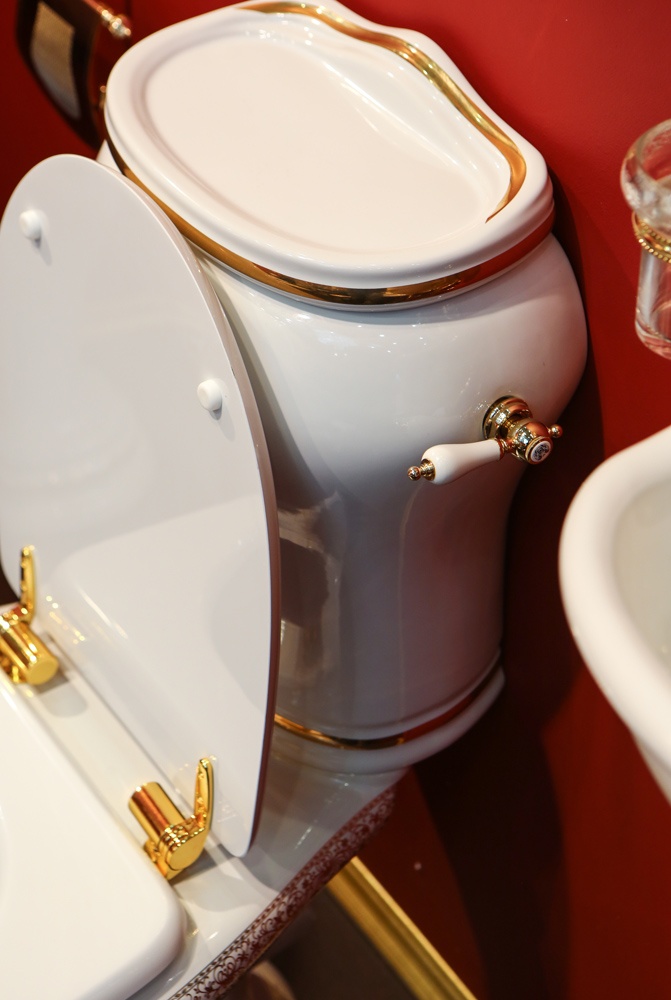 ML.MLD-25.701.BI/ML.MLD-25.708.BI/ML.OLV-29.012/ML.OLV-29.015/ML.RIC-29.040.BI.CR Напольный унитаз Migliore Milady - Вид №5