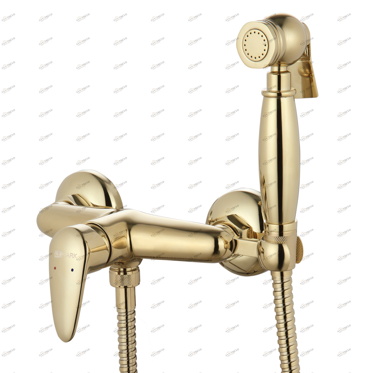 LM3318G Смеситель Pramen с гигиеническим душем LEMARK PRAMEN 