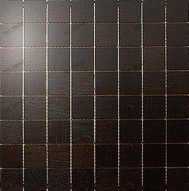 Мозаика и 3D панели из дерева Da Vinci Мозаика 8x8 Ebon 043 Дуб Селект (Гладкая) 288х288 мм 1301100043