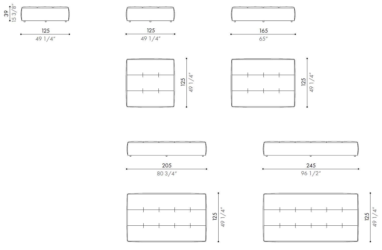Съемный секционный диван Désirée divani MELVIL ARCH-00093017 - Вид №10
