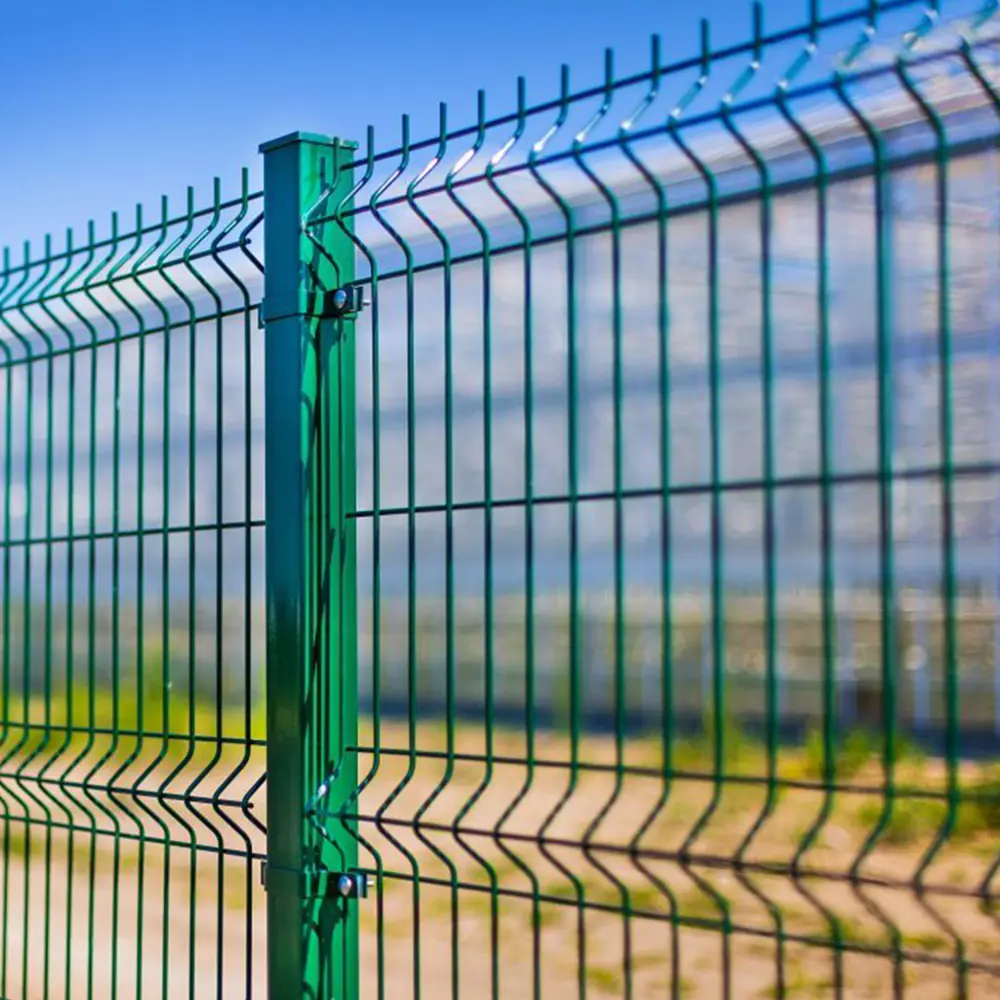 3D панель для забора Grand Line Fine 2.5x1.53 м полиэстр RAL 6005 зелёный STLM-2095423 - Вид №3