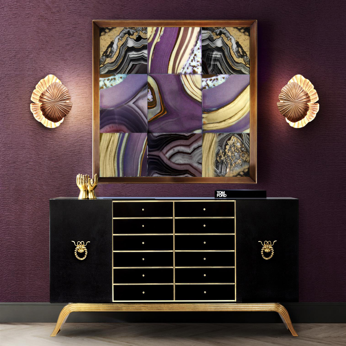 Настенные светильники Passion Sconce Covethouse KOKET  - Вид №1