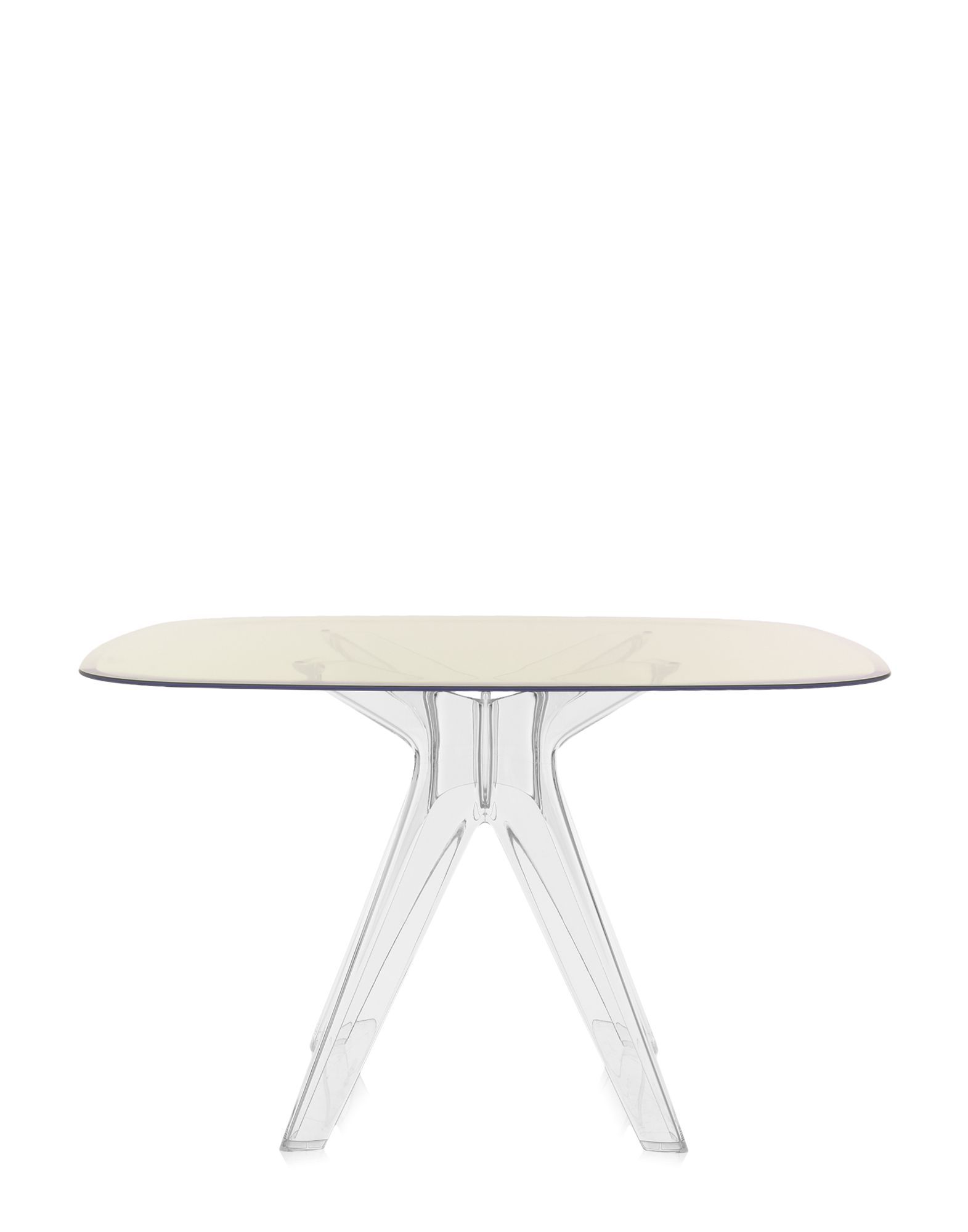 Квадратный стол из хрусталя и инженерного пластика Kartell SIR GIO ARCH-00107757 - Вид №17
