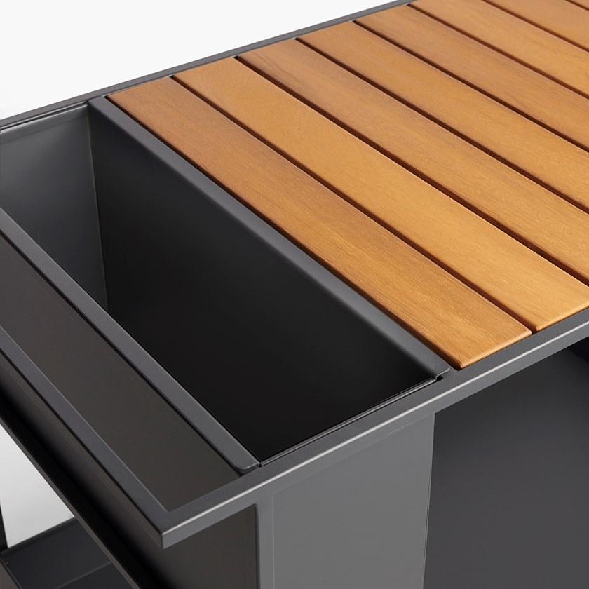 Potocco Металлическая садовая тележка Butler 892 - Вид №2