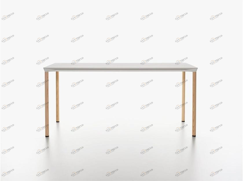 Plank Штабелируемый прямоугольный стол из hpl Monza 9208-01