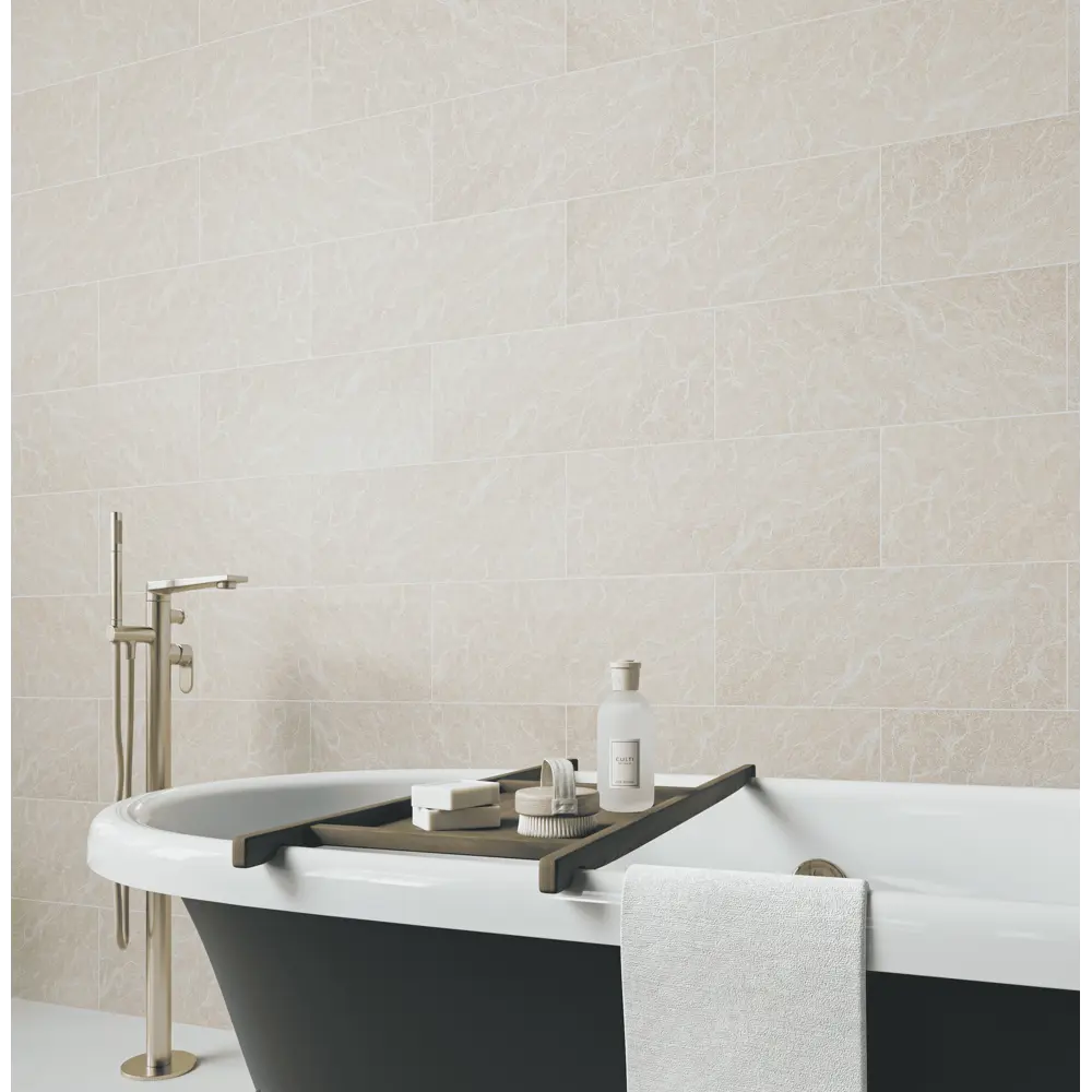 Панель ПВХ Медея бежевый 1200x250x10 мм 1.2 м² (4 шт.) KREAFORTA STLM-2115892 - Вид №6