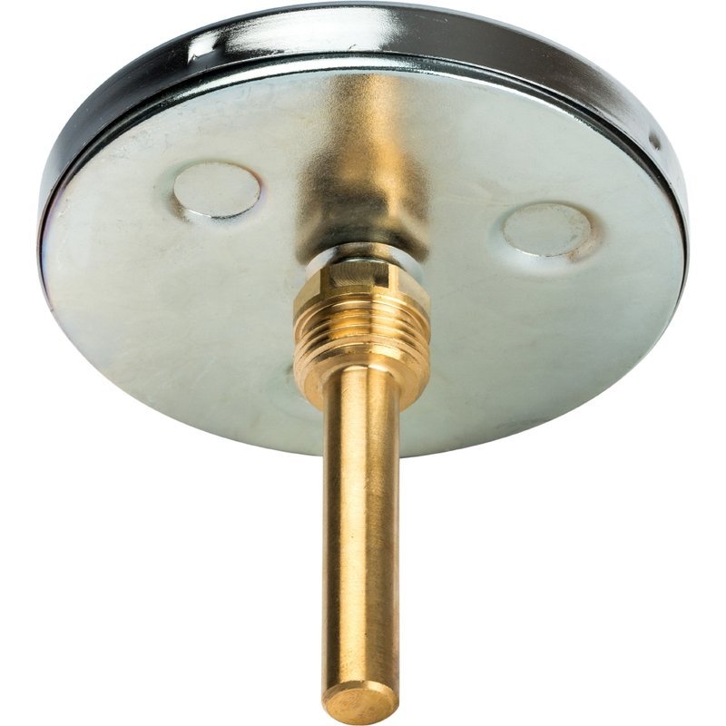 Термометр биметаллический100 мм 120° STOUT с погружной гильзой 75 мм SIM0001107515 - Вид №2