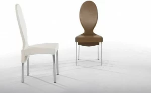 Tonin Casa Стул Medallion с кожаной обивкой