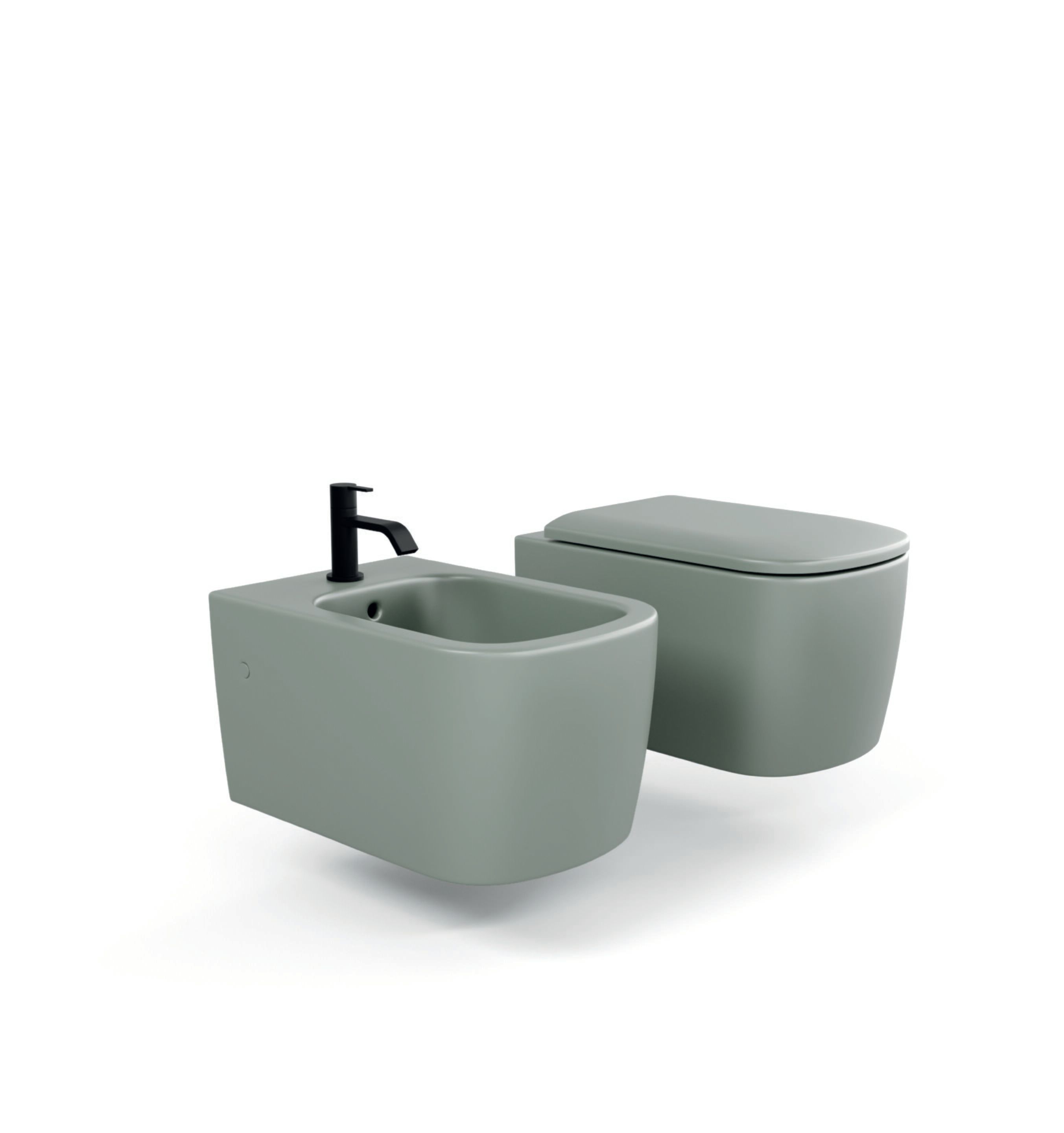 Керамическое подвесное биде Nic простой ARCH-00002170 - Вид №2