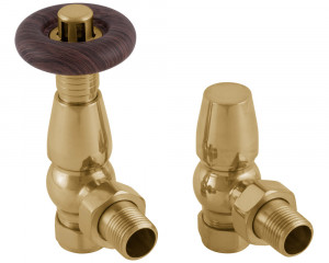 HAN002 Впускной термостатический клапан радиатора Kingsgrove 15 мм (латунь) Сarronheating