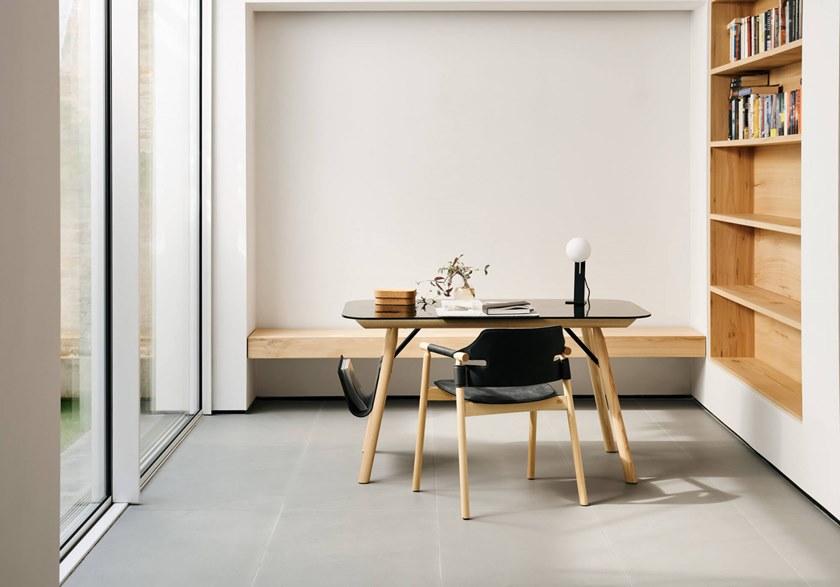 Midj Прямоугольный стол из ясеня и стекла Suite sun-id-1493192 - Вид №2