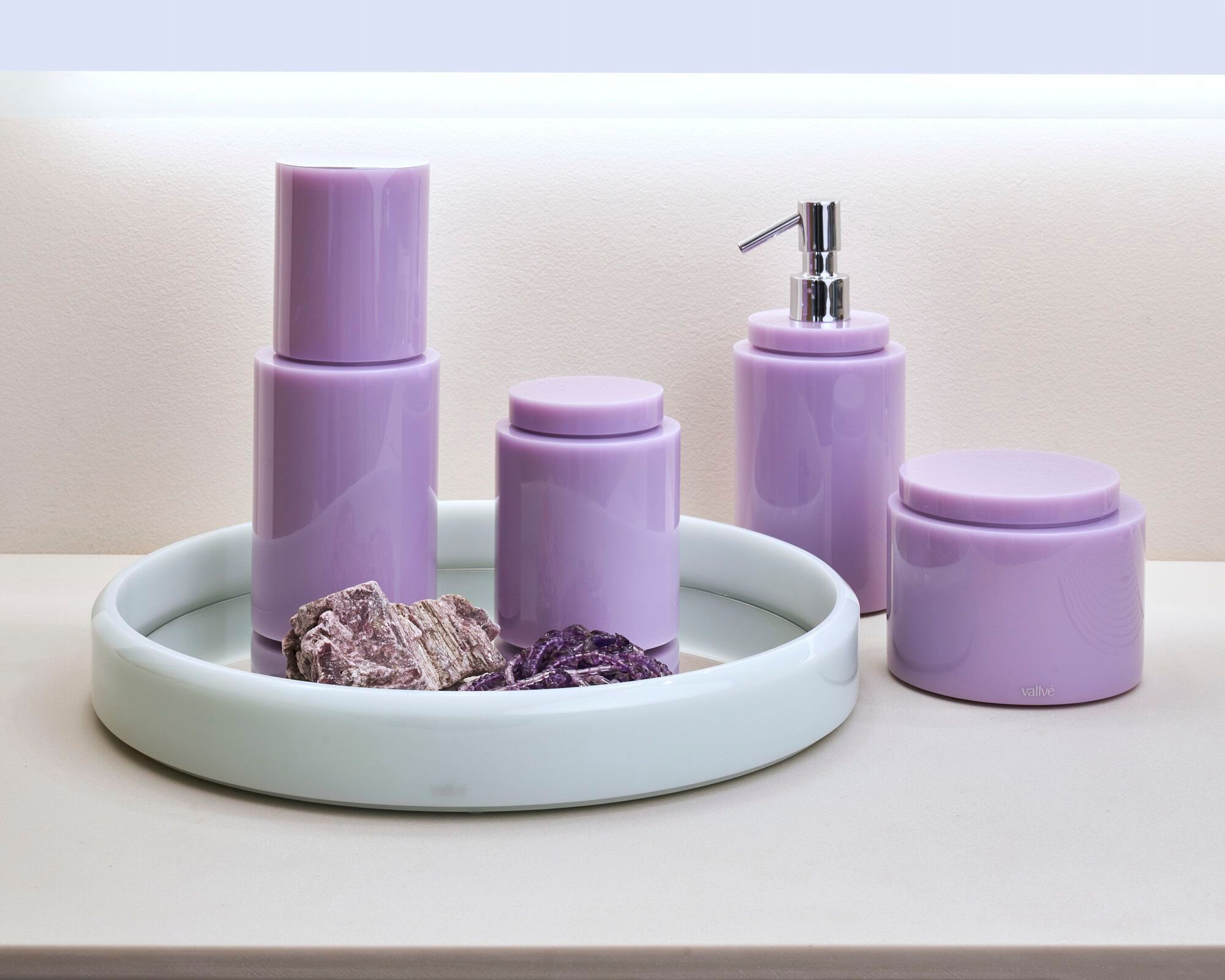 Держатель для хлопковых палочек из смолы с крышкой Vallvé ROLL ARCH-00003173 - Вид №4