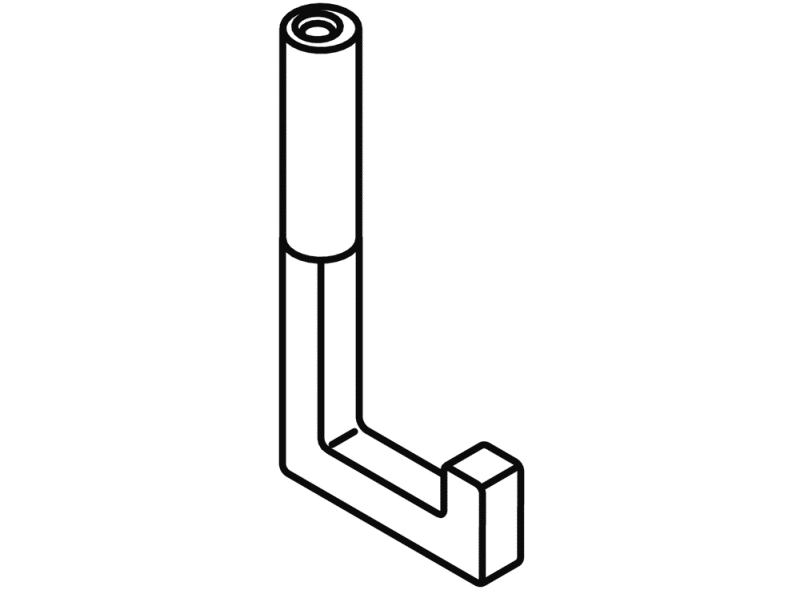 100.03.02040 Набор крючков для душевой корзины HEWI System 100 - Вид №6