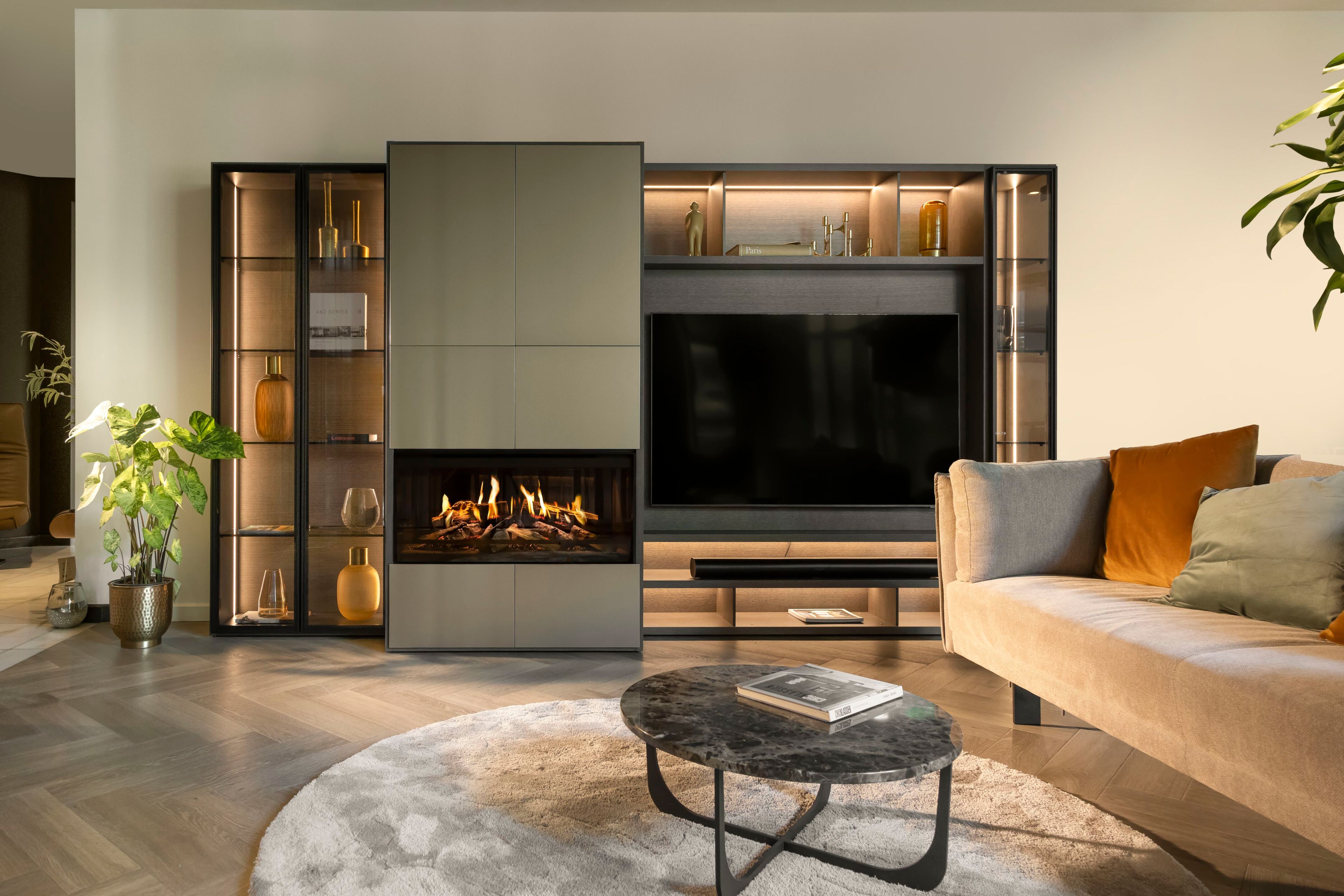 Голографический камин KALFIRE E-ONE 100F ARCH-00050390 - Вид №1