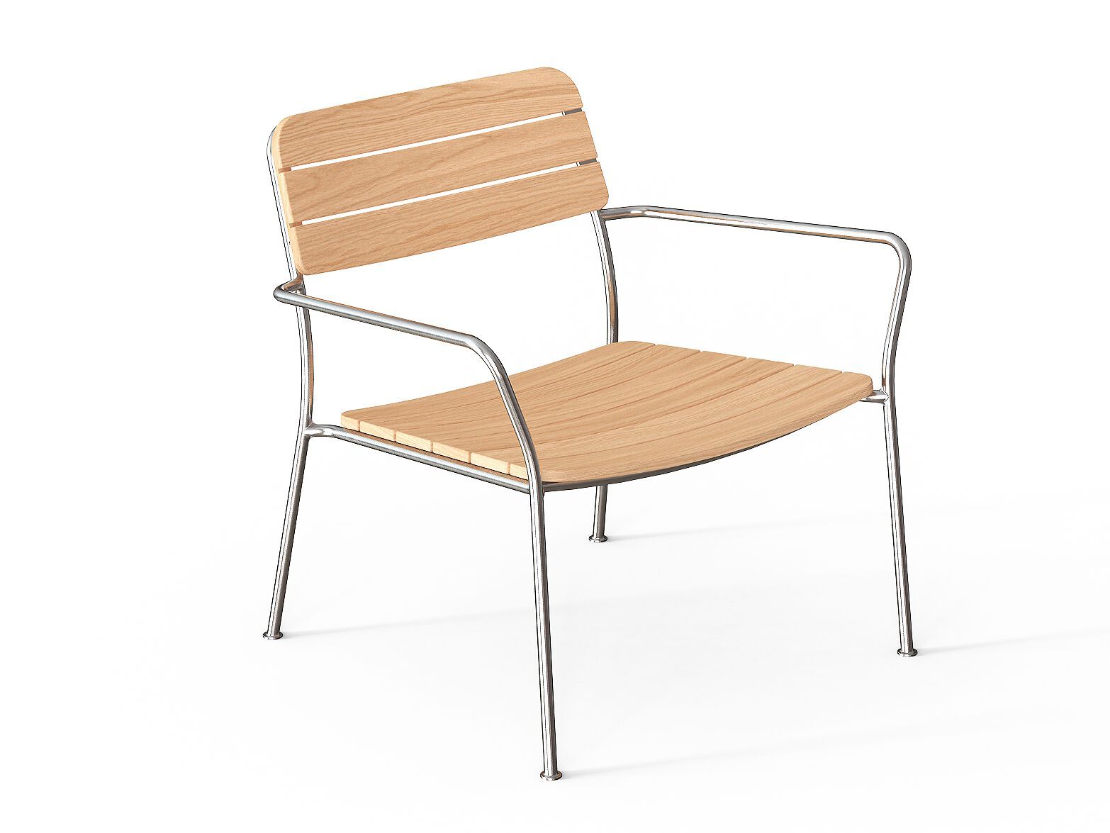 Садовое кресло из тикового дерева с подлокотниками Case Solas ARCH-00003792 - Вид №3