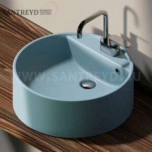 5050C5014 Накладная раковина на столешницу  круглая Ceramica Flaminia Twin