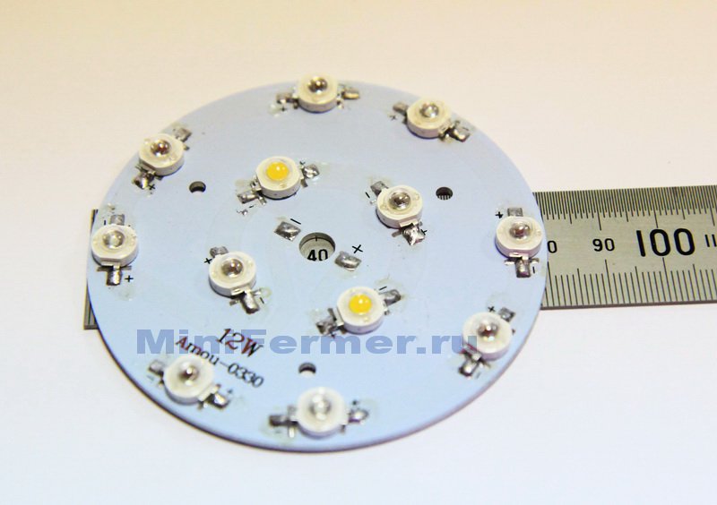 1407 Модуль 12x3 Ватт Мультиспектр 660+450+2800K+740nm LAB.Space  - Вид №4