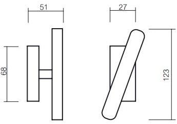 Pasini Оконная ручка из латуни на пластине King 3723 - Вид №1