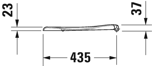0064200000 Крышка сиденье для унитаза Duravit Duraplus - Вид №2