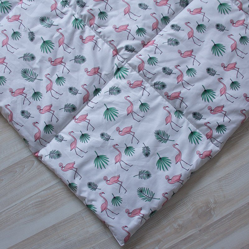 Игровой коврик стеганый Flamingo VAMVIGVAM FLAMINGO 281570 Белый;розовый Santreyd  - Вид №1