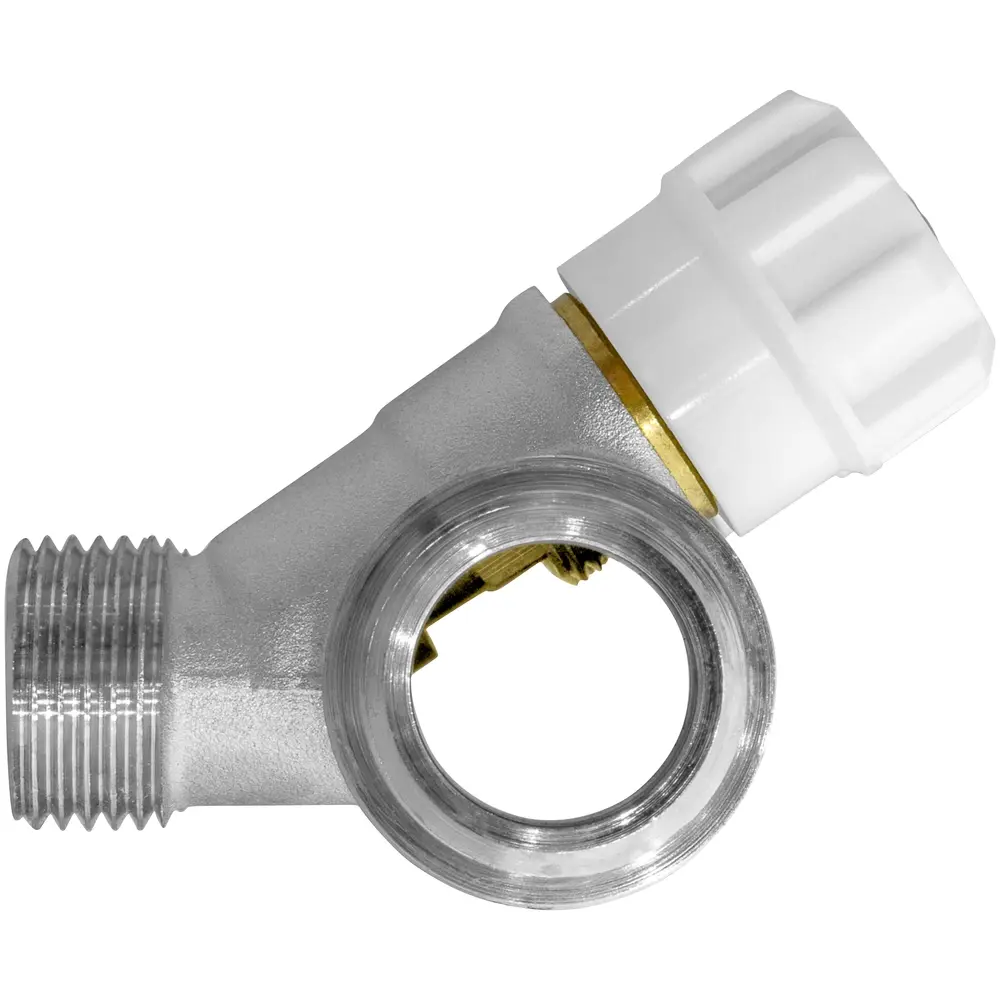 Коллектор с вентилем MPF на 2 выхода 3/4"x1/2" наружная резьба STLM-2174214 - Вид №6