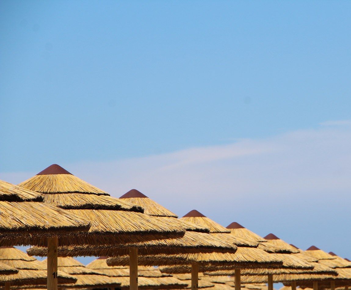 Круглый зонтик из тростника In Stock AFRICA STYLE - REEDY SUN UMBRELLA ARCH-00020765 - Вид №8