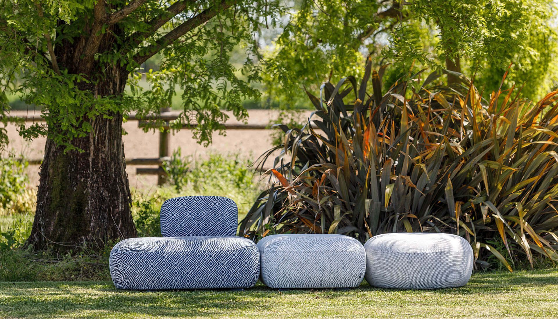 Ткань круглый сад пуфик True Design Code Out ARCH-00138872 - Вид №9