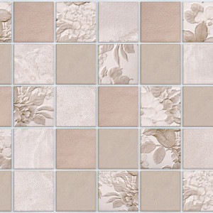 Панель ПВХ 0,3 плитка «Тайный сад» Stella