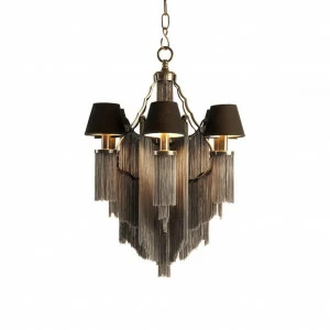 Люстра Fringe S от Eichholtz бронзовая 110206 EICHHOLTZ ДИЗАЙНЕРСКИЕ, EICHHOLTZ 061599 Бронза