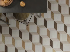 Alma by Giorio Двухслойный матовый паркет Geometrici