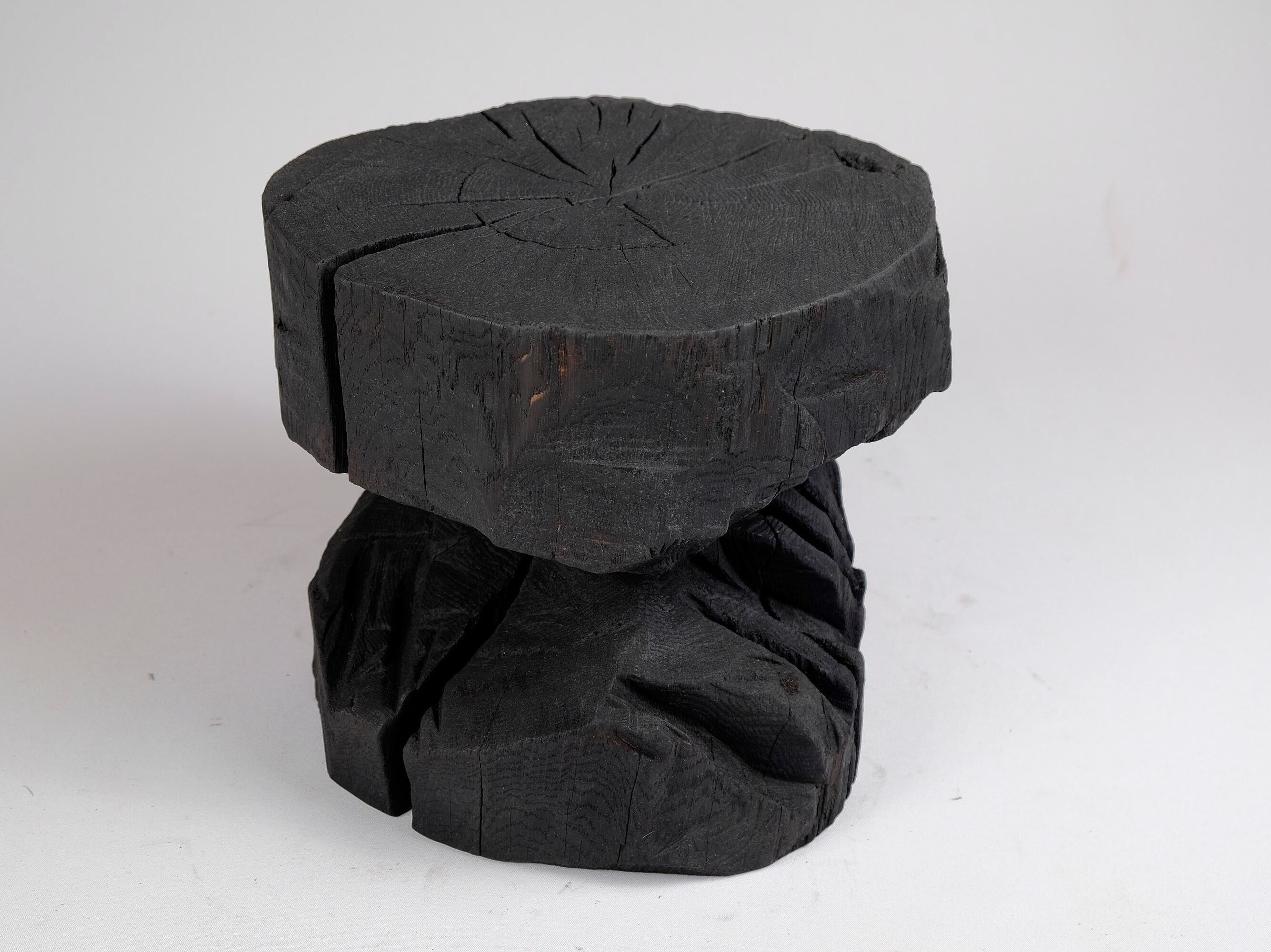 Круглый журнальный столик из дуба Logniture Jownik ARCH-00092842 - Вид №9