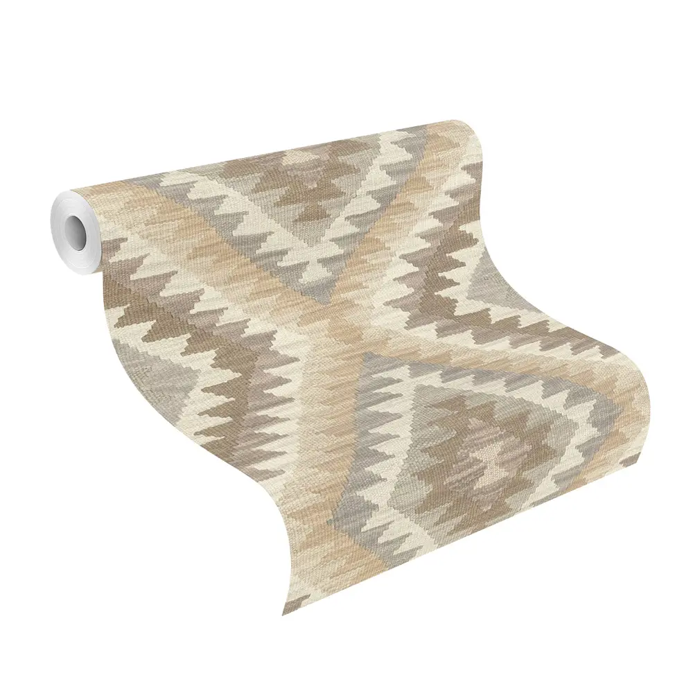 Обои флизелиновые Rasch Barbara Home Collection коричневые 0.53 м 527438 STLM-2121336 - Вид №1