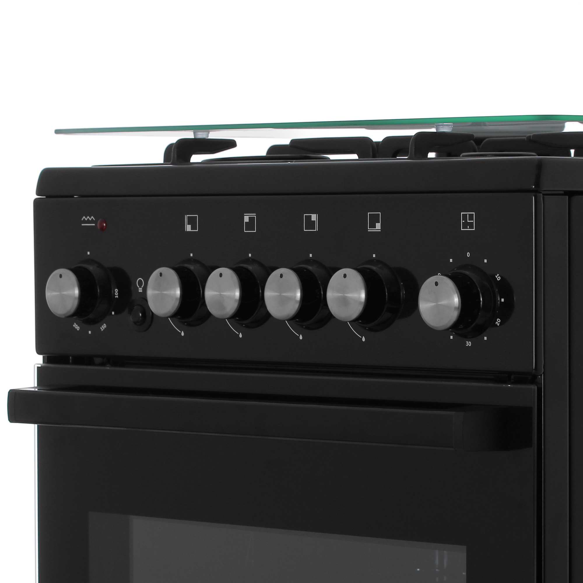 9082372 Комбинированная плита DEXP M25-1B черный STDN-0014817 - Вид №3