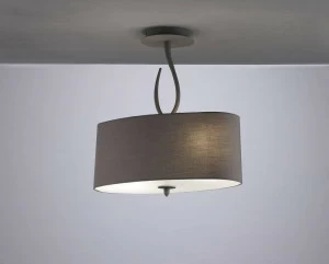 Подвесной светильник Mantra Lua 3690 PAULMANN КЛАССИЧЕСКИЕ 070543 Коричневый