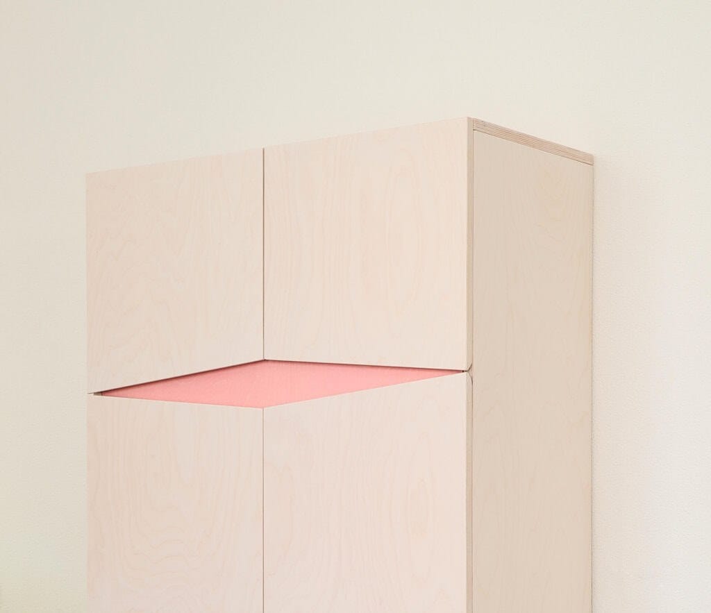 Березовый шкаф с распашными дверцами Radis LOXI ARCH-00079163 - Вид №4