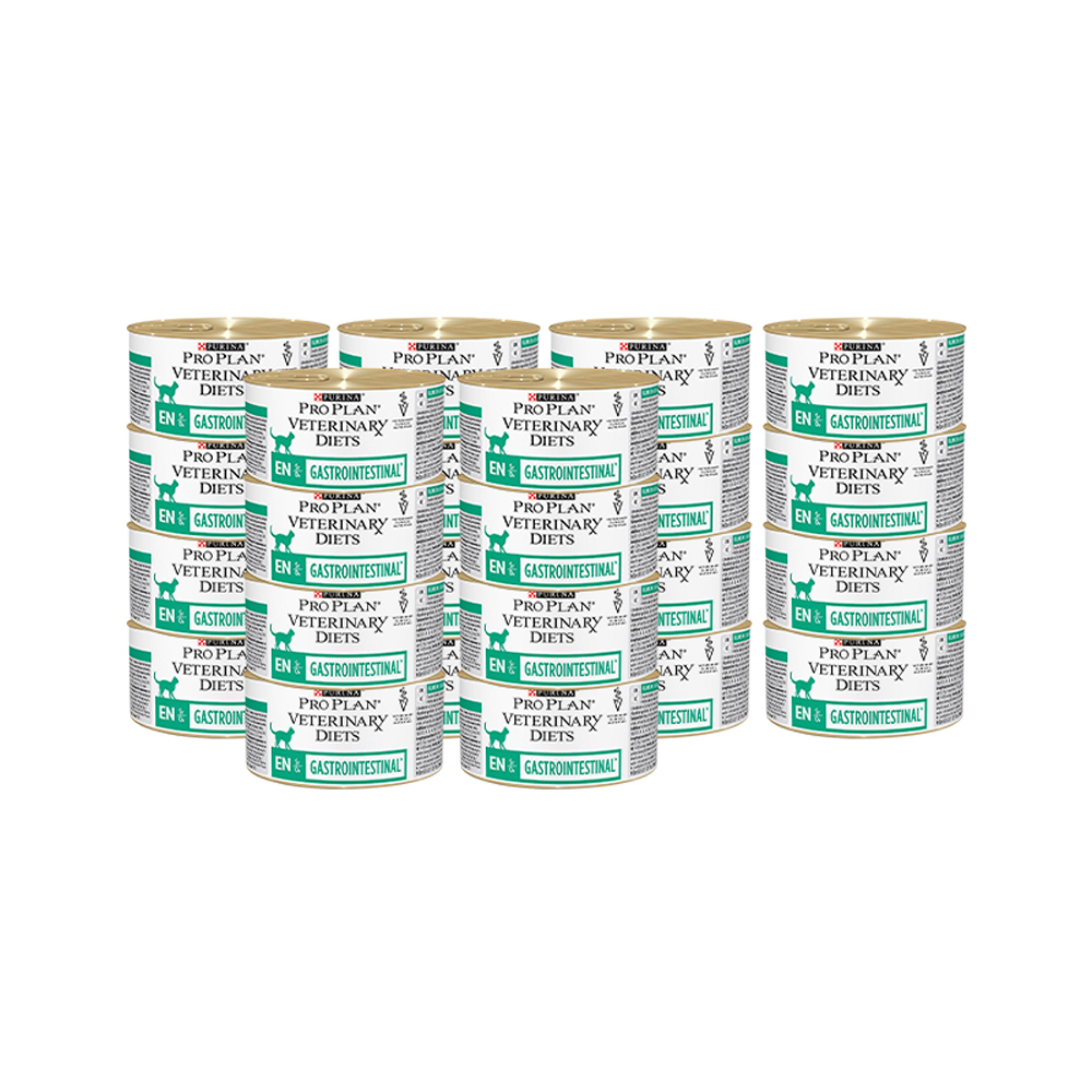 ПР0033170*24 Корм для кошек Veterinary Diets EN St/Ox при расстройствах пищеварения, конс. 195г (упаковка - 24 шт) Pro Plan 