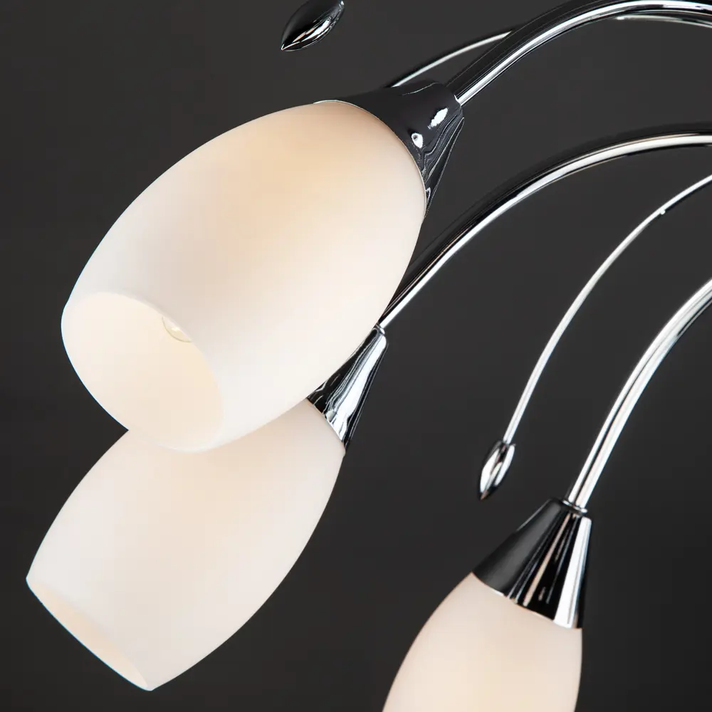 Люстра потолочная Eurosvet Ginevra 22080/9, 9 ламп, 29 м², цвет хром STLM-2211209 - Вид №3