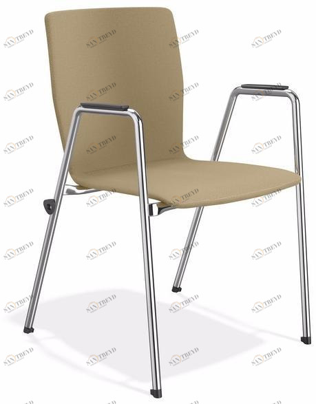 Casala Штабелируемый стул для конференций из ткани с подлокотниками Interlink 2563/10