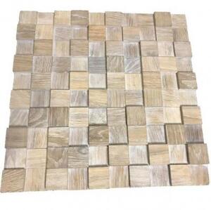 Мозаика и 3D панели из дерева Tarsi 3D 3d Белый 1.0.3.0 Дуб Селект 3д (мозаика панели), гладкая (3Д (мозаика панели), Гладкая) 300х300 мм.