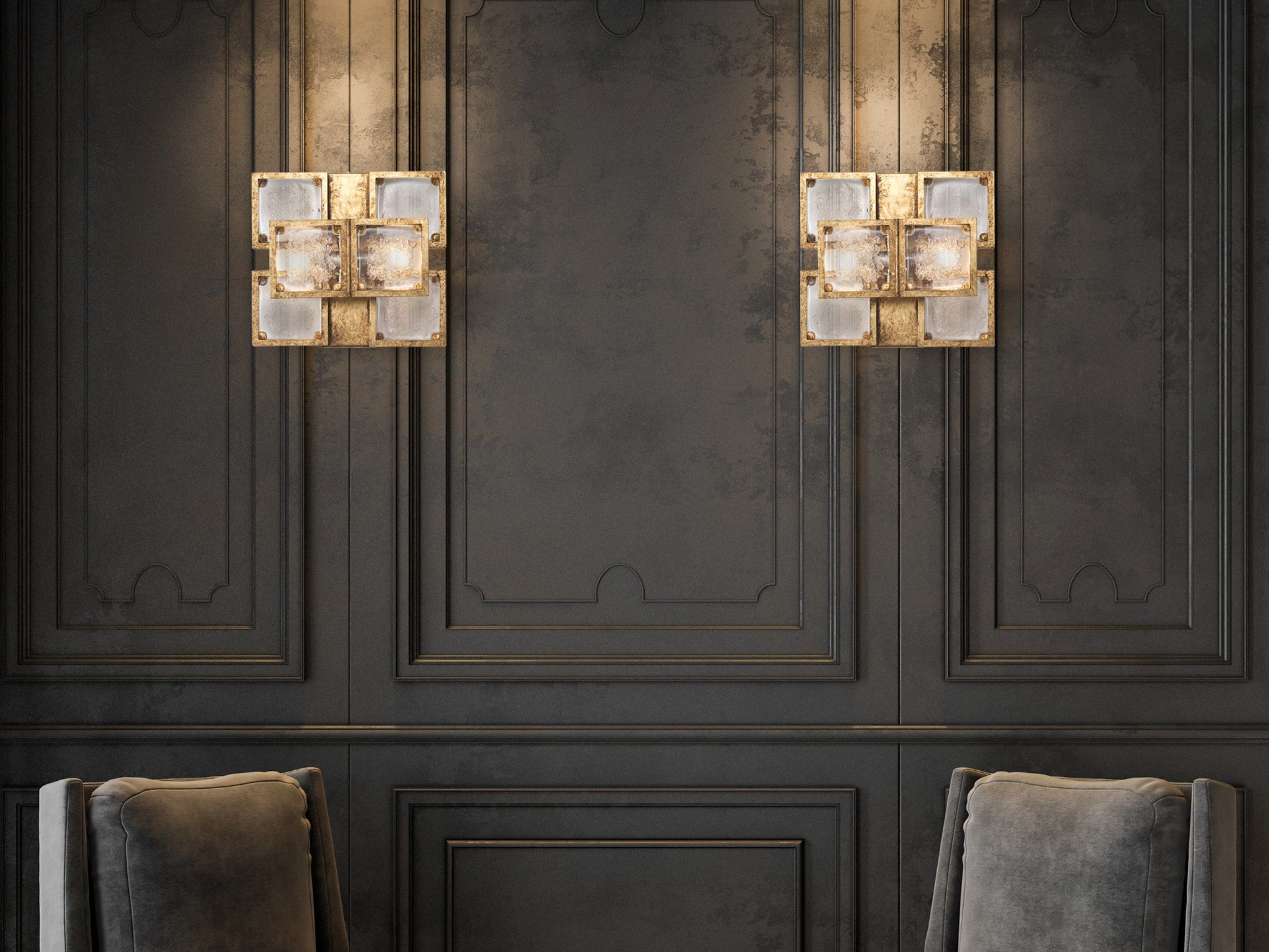 Светодиодные настенные светильники из металла и стекла STILLUX Новые направления ARCH-00043149 - Вид №1