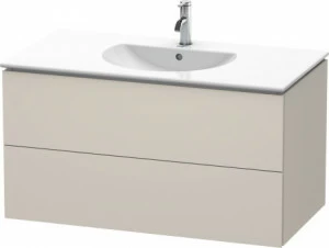 LC626309191 Тумбочка подвесная L-Cube #LC6263 1020 x 534 мм Серо-коричневый декор