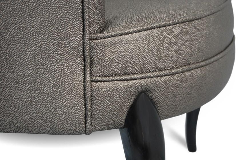 KOKET Кожаное кресло с подлокотниками Délice Delice sun-id-1414957 - Вид №4