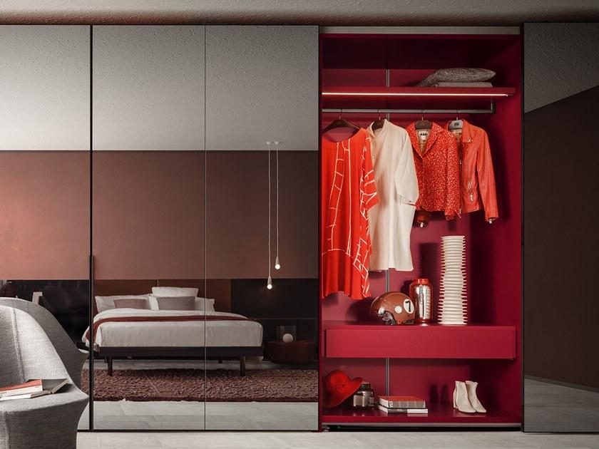 PIANCA Лакированный шкаф с раздвижными / копланарными / распашными дверями Cornice sun-id-1434631 - Вид №4