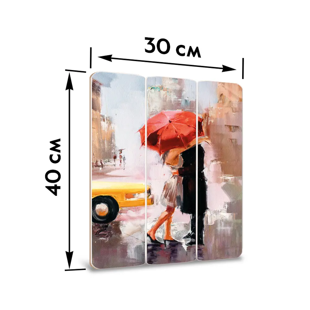 Картина на МДФ Влюбленные 30x40 см POSTERMARKET STLM-2170922 - Вид №6