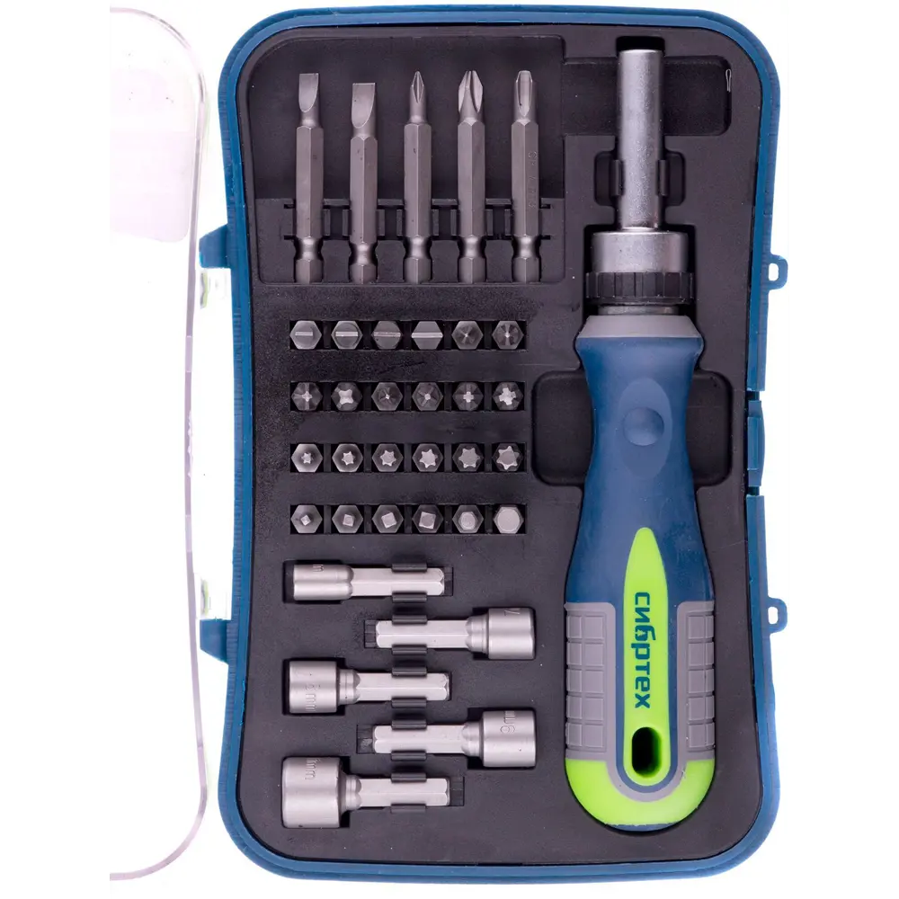 Набор отверток и бит Сибртех 13337 с 35 предметами для профессионального монтажа 84951395 STLM-0057236 - Вид №1