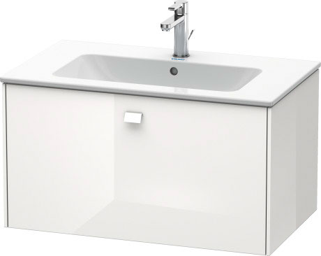 BR400202222 Brioso Тумбочка подвесная Белый глянцевый декор Duravit - Вид №2