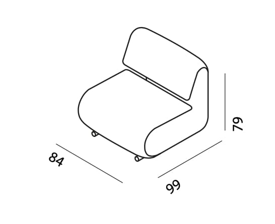 Кожаное кресло Desalto клип ARCH-00115379 - Вид №2