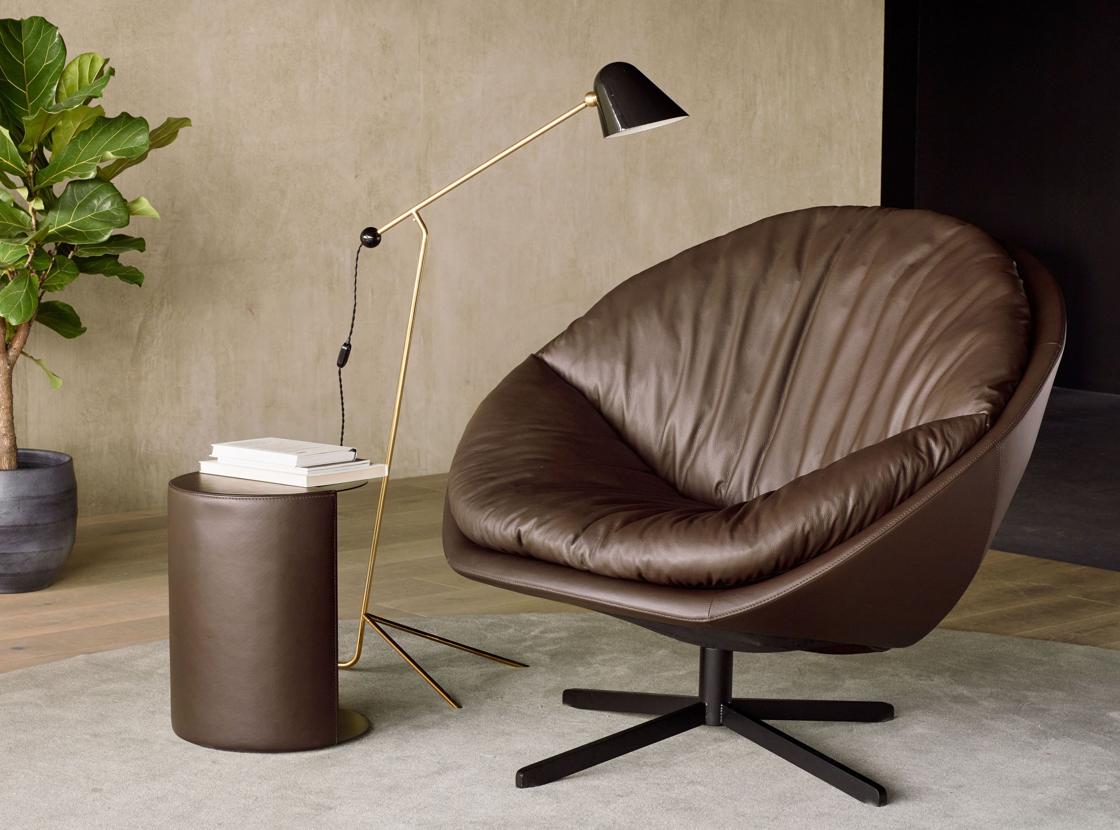 Кожаное вращающееся кресло de Sede DS-265 COCO ARCH-00144420 - Вид №1