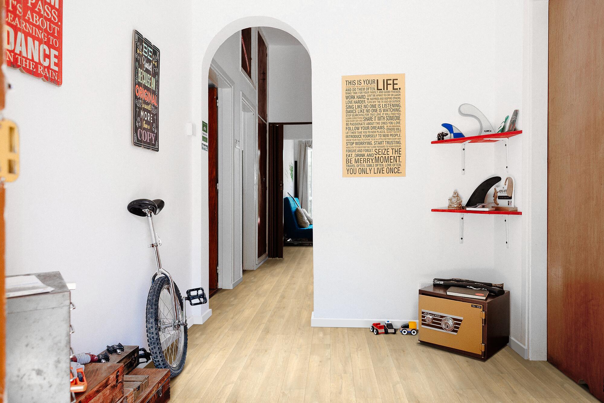 Нескользящий виниловый пол с эффектом дерева BEAUFLOR Quintex ARCH-00097332 - Вид №1