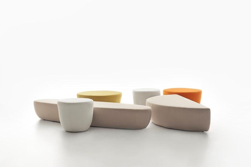 Manerba Пуф из овальной ткани с обивкой sun-id-1422843 - Вид №6